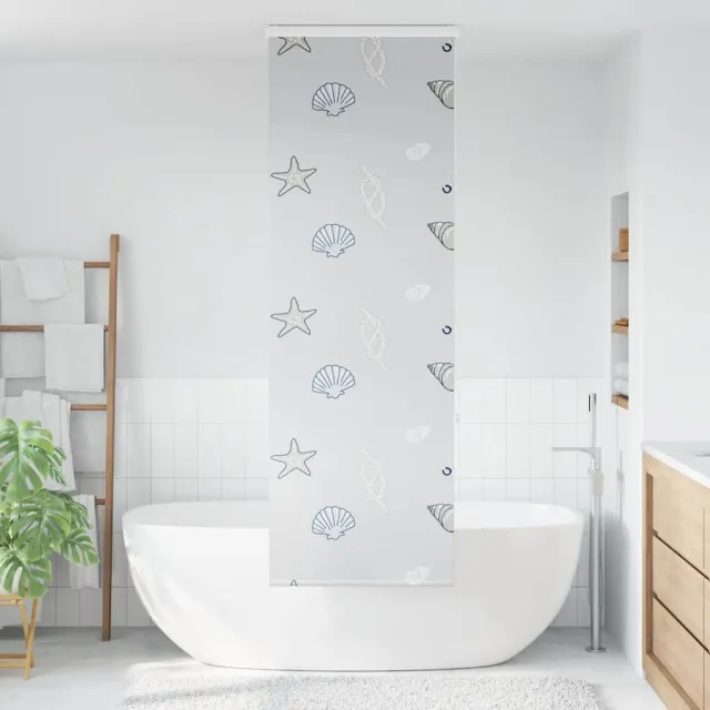 vidaXL Doucherolgordijn met cassette 60x240 cm stofbreedte 56 cm meerkleurig