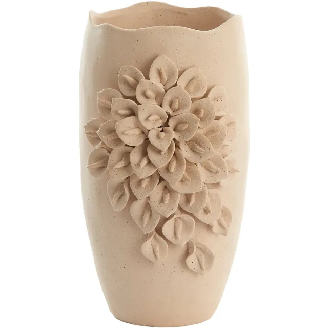 Light & Living Vaas AMIATA - 23x19x35.5cm - Wit