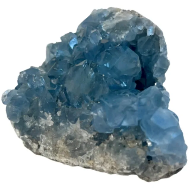 Ruben Robijn Celestien ruw stuk 150-300 gram Blauw