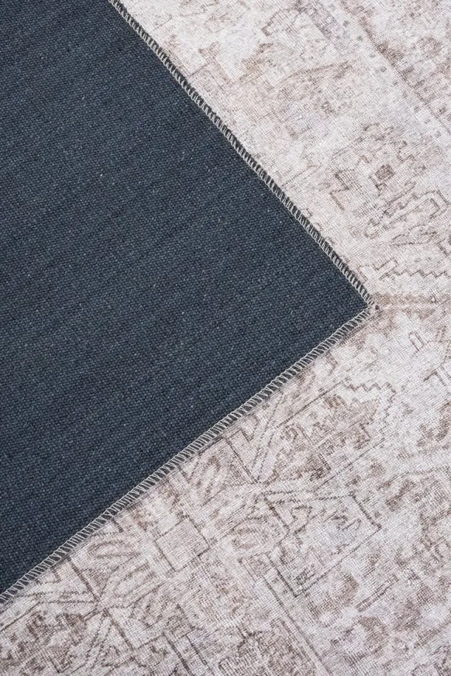 Dutch Lifestyle Oasis U - Polyester/Katoen/Viscose - Vloerkleed - Beige