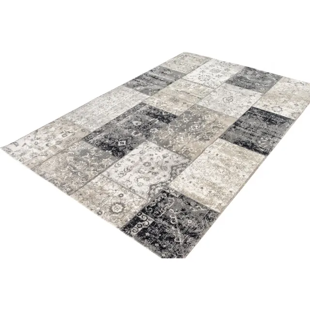 Lifa Living Patchwork Dark Grey