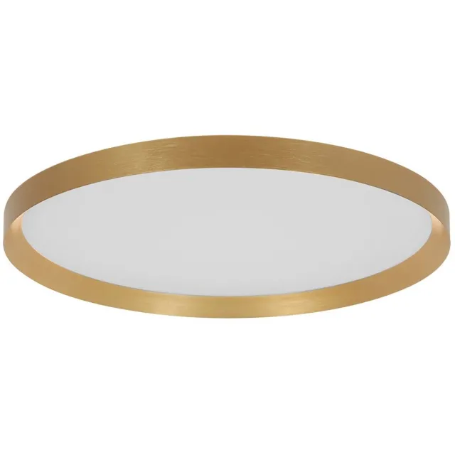 Steinhauer Plafondlamp Flady 3685GO goud Ø40 cm - voor binnen, modern design, van Steinhauer, gemaakt van metaal, kunststof en elektronica