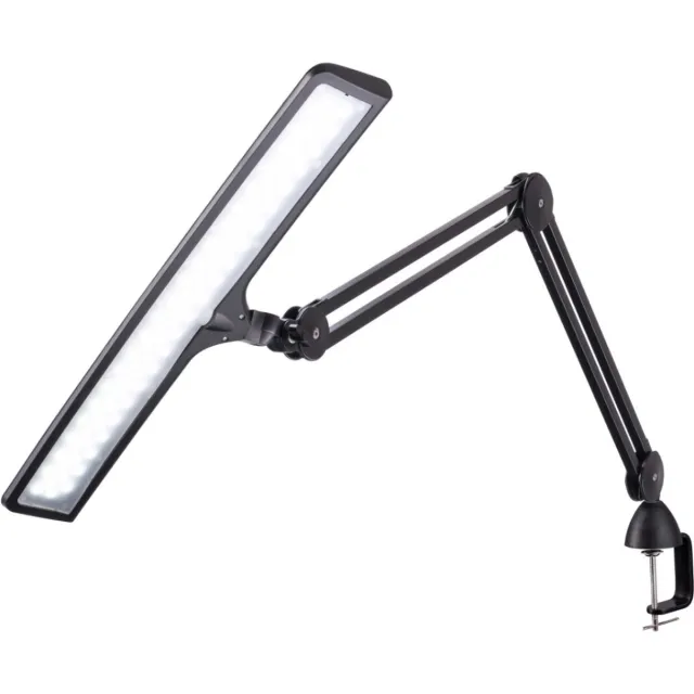 Daylight Lumi E35501 bureaulamp - dimbare led verlichiting - incl. tafelklem - Zwart