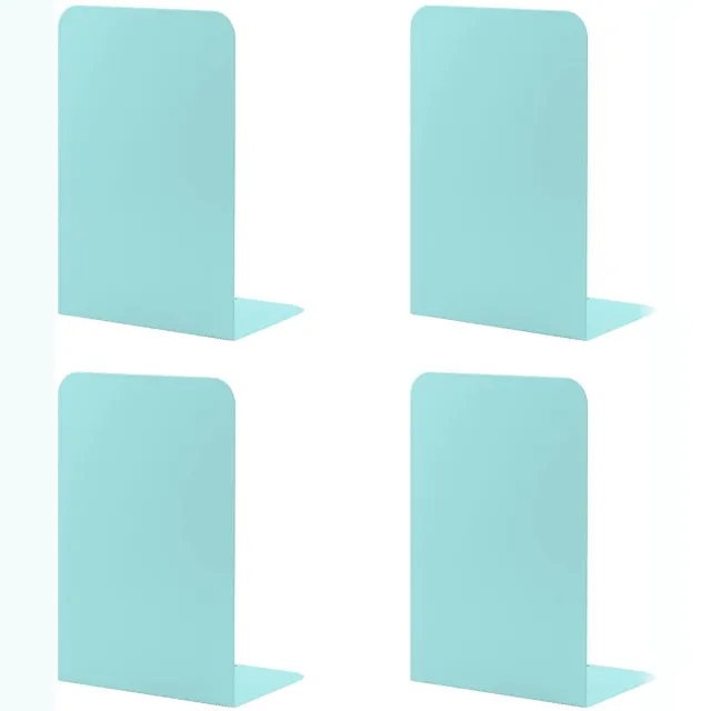 Imperatoris Boekensteun/Boekenstandaard - Boekenhouder/Boekhouder/Boekensteunen - 4 stuks Turquoise and Turquoise