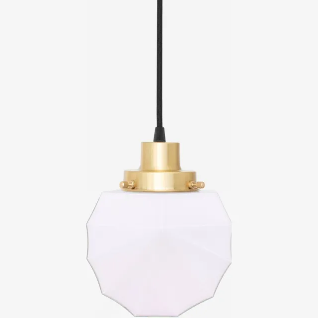 Coloured by Art Hanglamp aan snoer Johanna Blush 20's Messing - Art Deco Trade Zachtroze