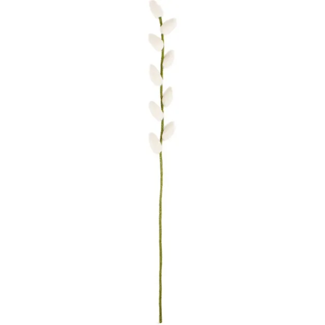 Sjaal met Verhaal Katjestak Vilt - 50cm Katjestak wit