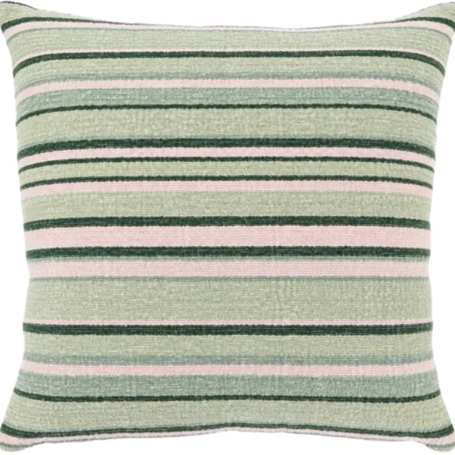 Unique Living kussen Reda groen 45 x 45 cm