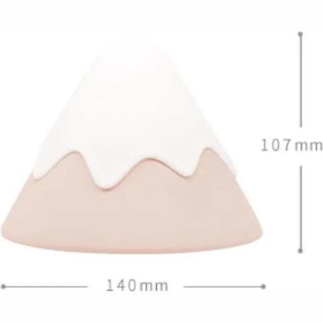 MUID SnowMountain - Nachtlampje - Roze