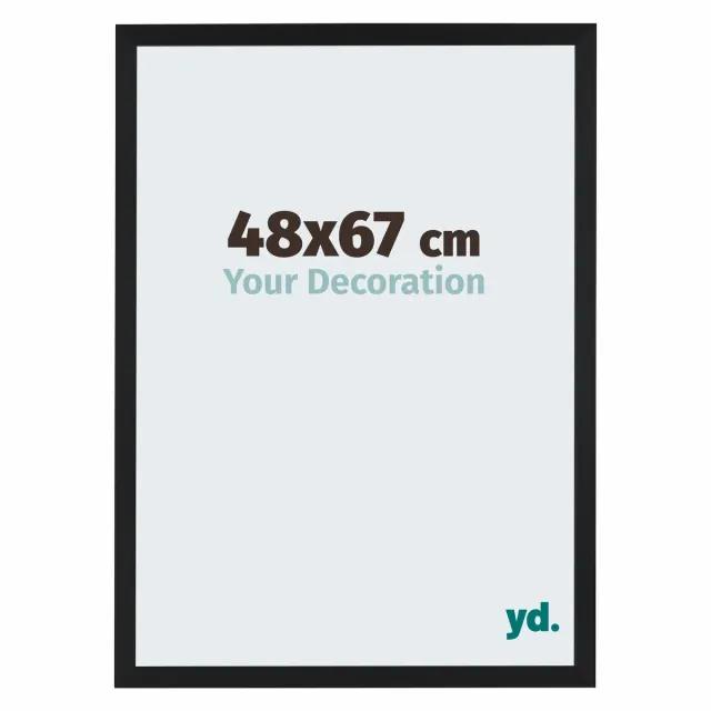 yd. Your Decoration - Fotolijst 48x67 cm - MDF - Zwart Mat - Catania