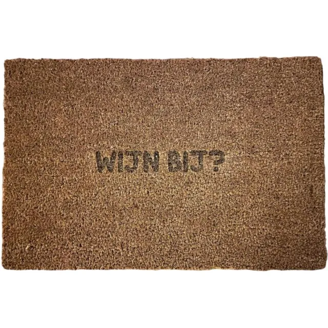 CNCCreative Deurmat - Deurmat met tekst - 60x40cm - Deurmat grappig - Deurmatten voor buiten - Deurmat binnen met print - Deurmat kokos - Wijn - Deurmat buiten - Deurmat binnen - Deurmatten