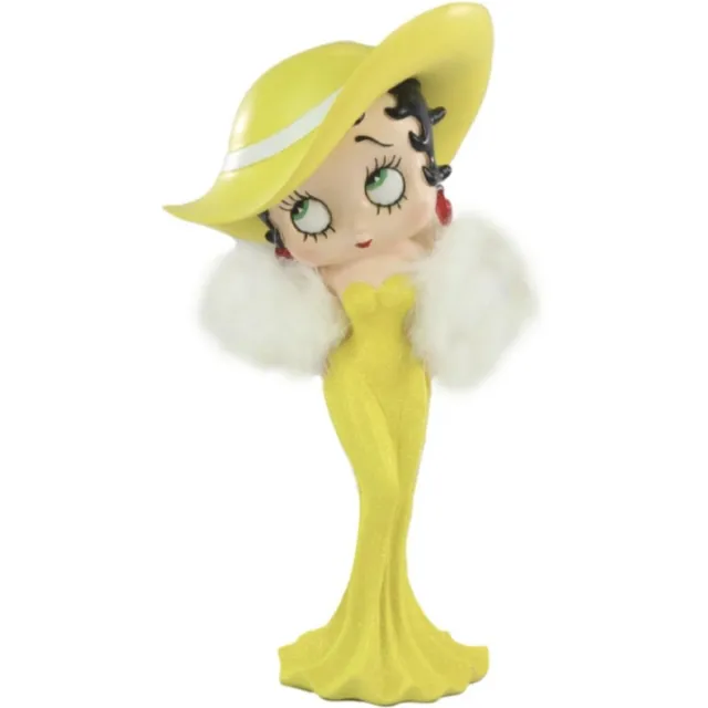 Betty Boop Madam (Gele Glitter Jurk) Beeldje geel