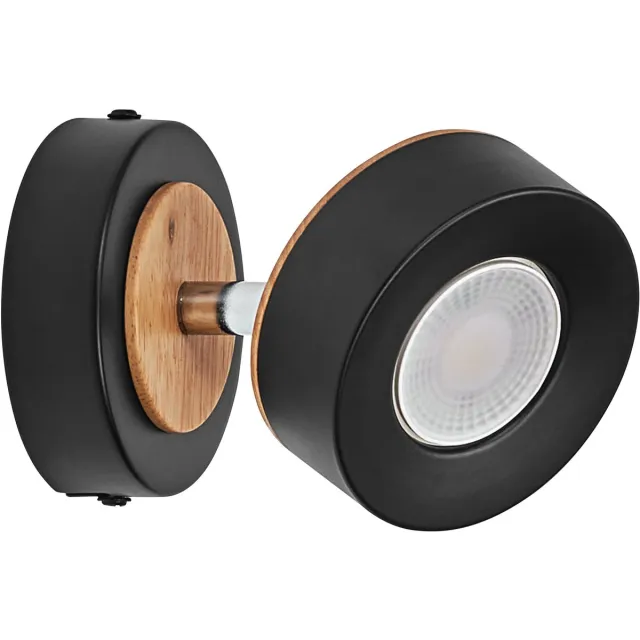 Osram DECOR SPOT PLUTO, 4,8W, 300lm, zwart, spot, verstelbare koppen, veelzijdig gebruik, interieurspot, warm witte lichtkleur, hoogwaardige optiek, eenvoudige installatie