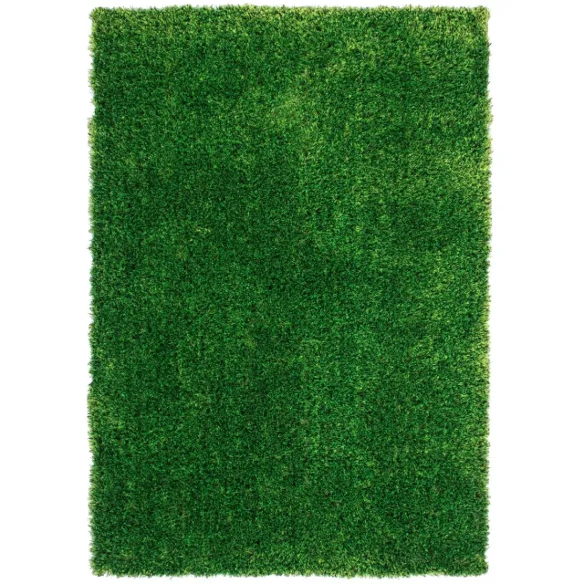 Dutch XXL Hoogpolig Vloerkleed | Tapijt | Diamond | Uni | Groen