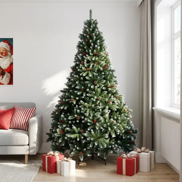 vidaXL Kunstmatige Inklapbare Kerstboom 210 cm PVC Groen