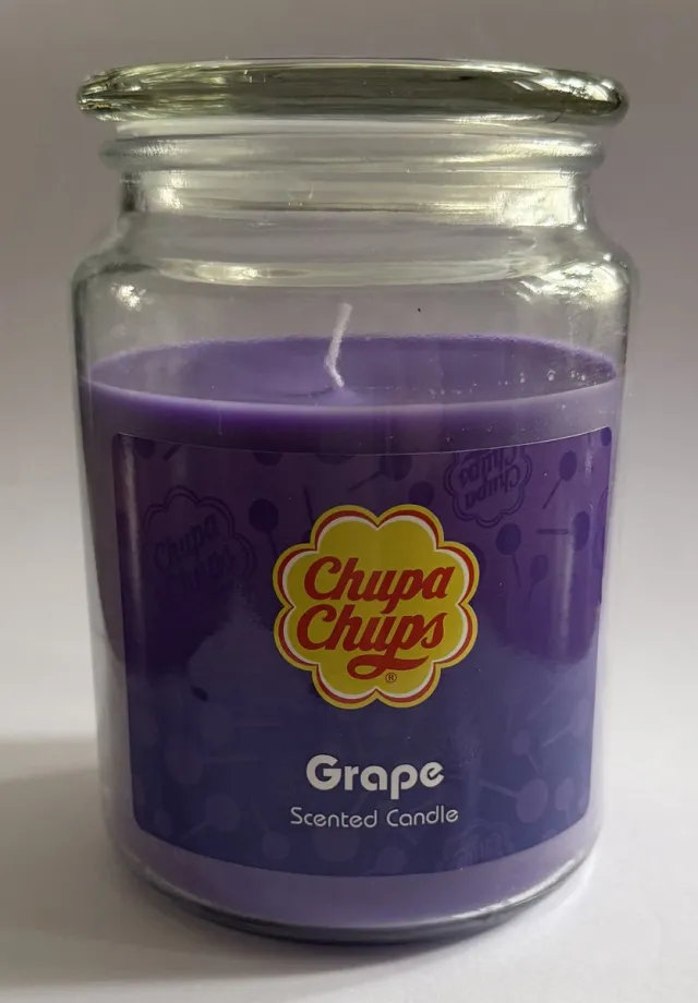 Chupa Chups Candle Jar Cola Paars