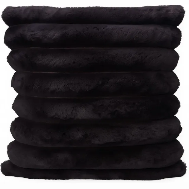 Home & Styling Collection Home Styling Collection - Sierkussen - Decoratieve kussen 45 x 45 cm Zwart