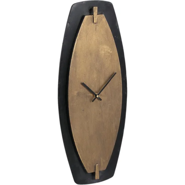 PTMD COLLECTION PTMD Zanni Klok - 25 x 4 x 60 cm - Metaal - Goud