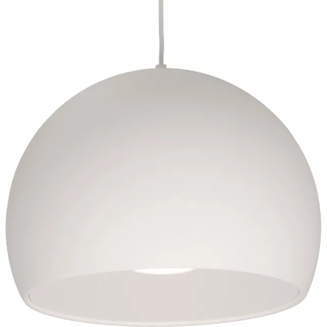 Fantasia Xolo hanglamp diameter 400mm, LED 7W dimbaar, 670 lumen warmwit (2700K), kabel 300cm, wit