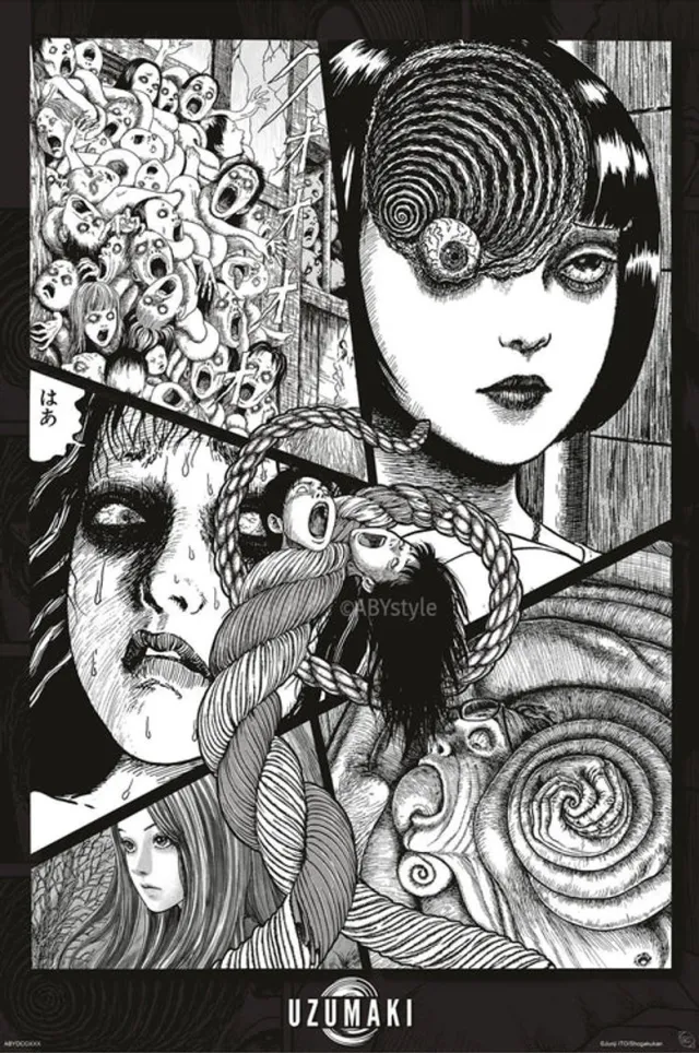 ABYSTYLE Poster Junji Ito - Uzumaki 61x91,5cm Divers