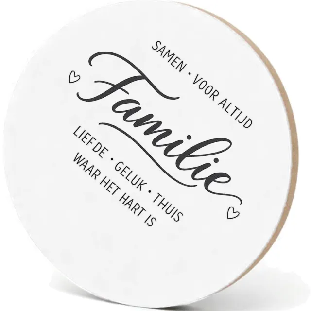 Mr Cadeautjes MDF fotolijst - design Een vergelijkbare warme typografische cadeaustijl met een ce | cadeau Wit