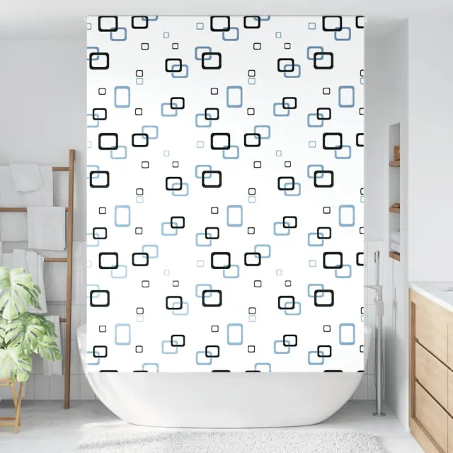 vidaXL Doucherolgordijn 160x240 cm stofbreedte 156 cm Wit
