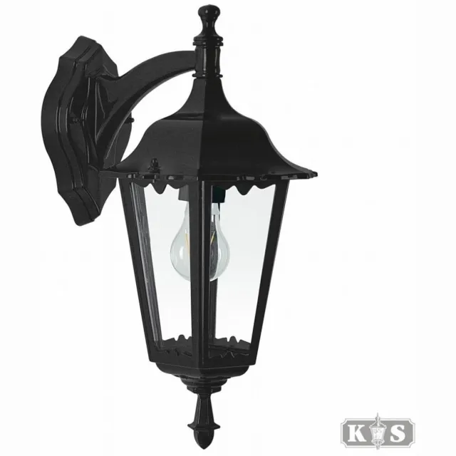 KS Verlichting Ancona hang Buitenlamp wandlamp Zwart