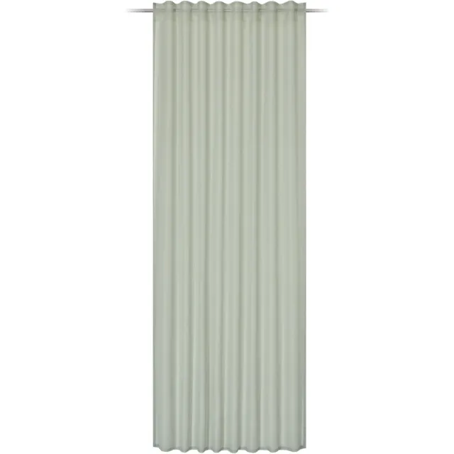 Elbersdrucke Gordijn met verborgen lussen Pure 255x140 cm mint Uni Grün