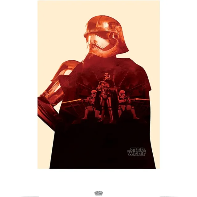 Star Wars Episode VII Captain Phasma Tri Art Print 60x80cm | Poster Multi color