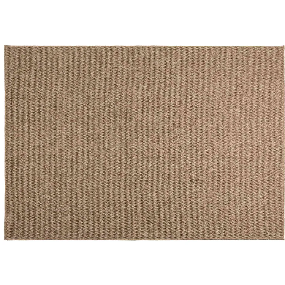 vidaXL Binnen- en buitentapijt AGIRA Naturel 280 x 200 cm Polyester Bruin