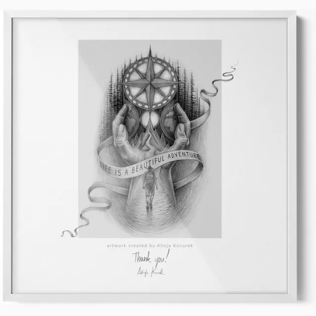 TULUP Fotolijst - Wit Wissellijst - Posterlijst 50x50 cm - Decoratieve Lijst - Fotolijst Voor Muur