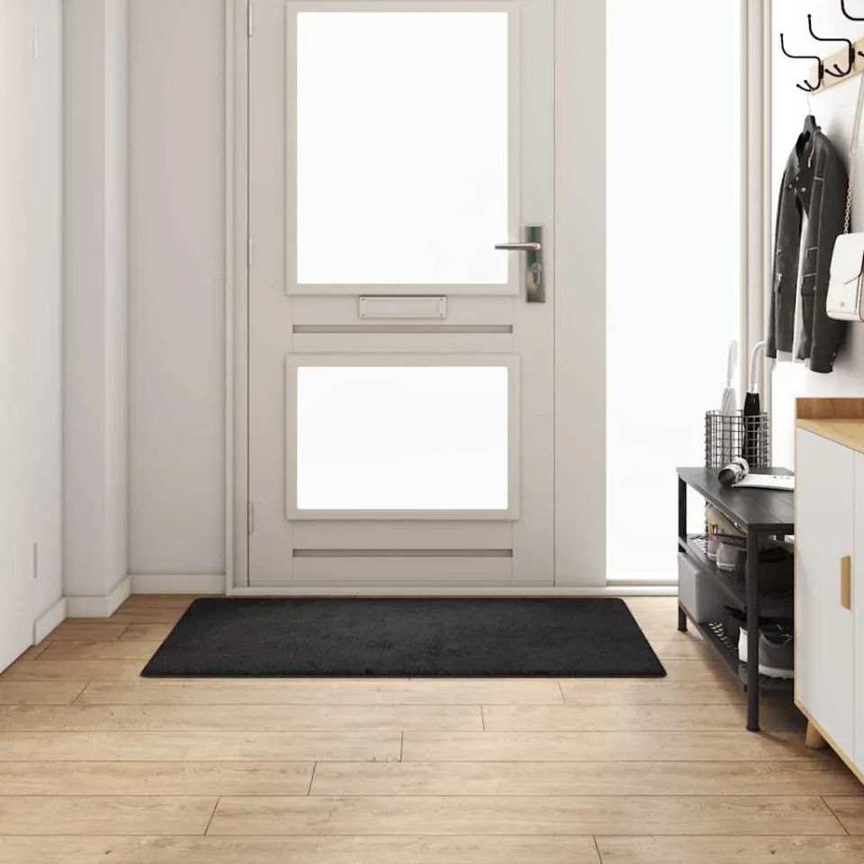 vidaXL Tapijt Loper Zwart 80 x 150 cm 100% Polypropylene Tuft, foto 3