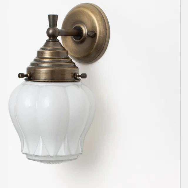 Coloured by Art Wandlamp Eden Royal Brons - Art Deco Trade