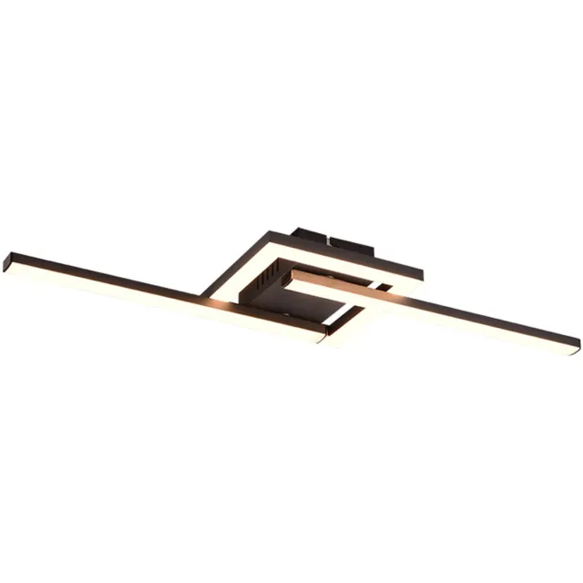 RL LIVE YOUR LIGHT REALITY VIALE - Plafondlamp - Zwart mat - incl. 1x SMD 17 W - Zwenkbaar