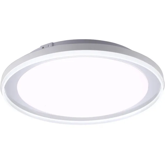 JUST LIGHT Smart Home RGB LED plafondlamp dimbaar daglicht Alexa App badkamerlamp Wit