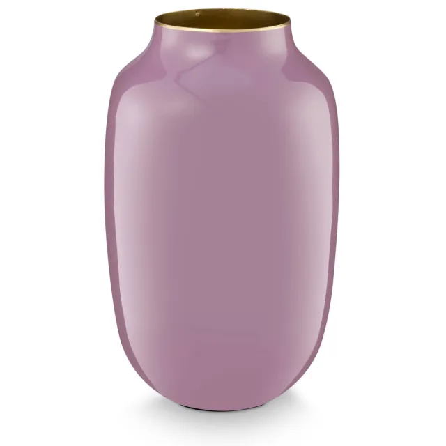 Pip Studio vaas metaal (paars) (30 cm)
