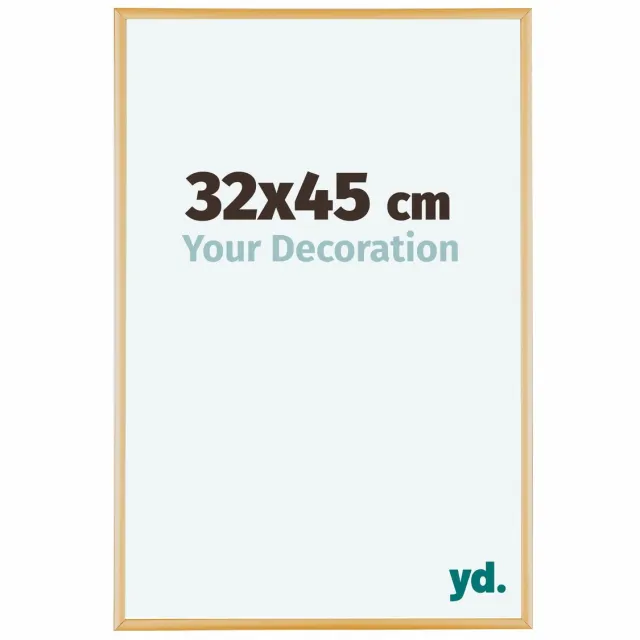 yd. Your Decoration - Fotolijst 32x45 cm - Aluminium - Goud Vintage - Kent