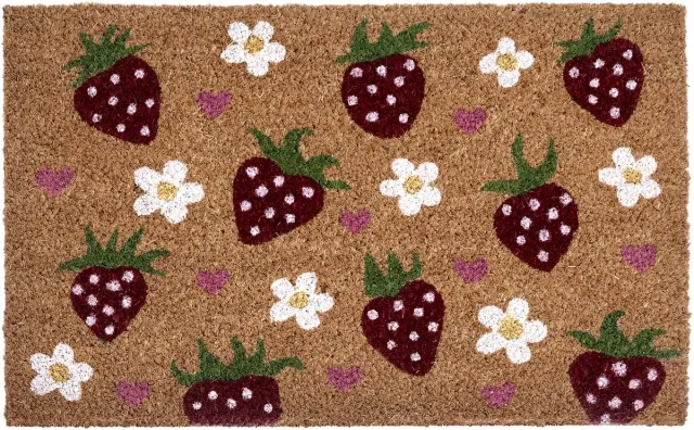 Beliani SHAININ - Deurmat - Meerkleurig - 45 x 75 cm - Kokos