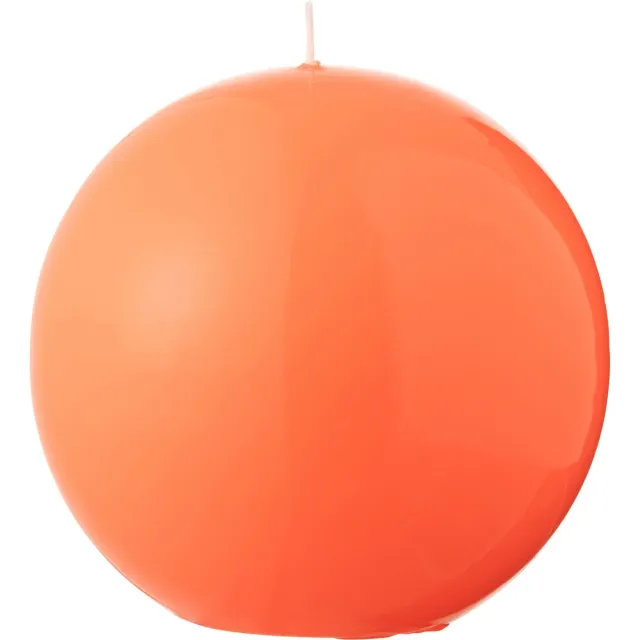 J-Line kaars Bol - fluo rood - 50U