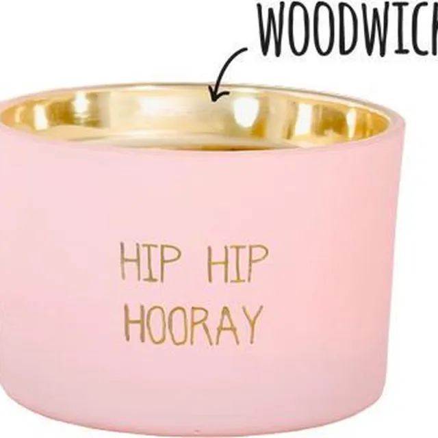 My Flame SOJAKAARS - HIP HIP HOORAY - GEUR: GREEN TEA TIME Champagne