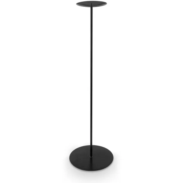 vtwonen Kaarsenhouders - Decoratie - Kandelaar van Metaal - Zwart - 70cm