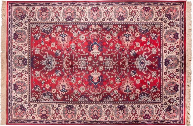 Dutchbone Bid Vloerkleed Rood 170X240