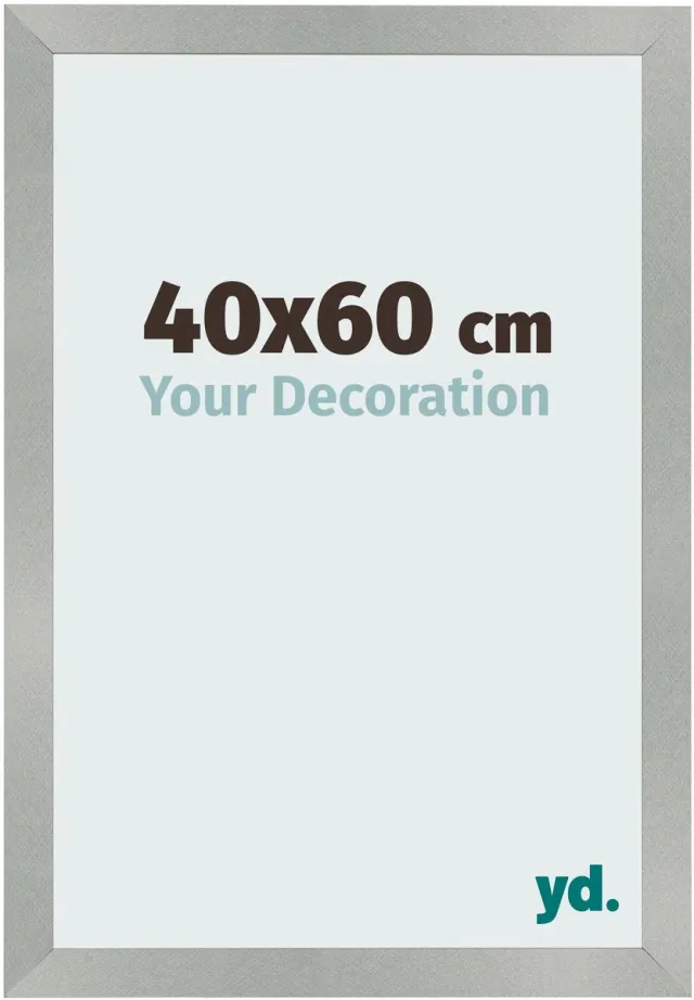 yd. Your Decoration - Fotolijst 40x60 cm - MDF - Aluminium Geborsteld - Bologna