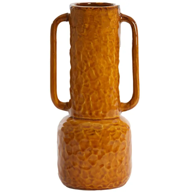 Light & Living vaas Ziro (34,5x14,5 cm) oker