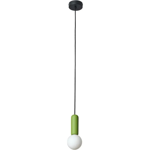 Osram Decor Beton Mic Hanglamp G9 100mm Groen, Beton, Metaal, hoogwaardige uitstraling, voor Woon- en Eetkamer