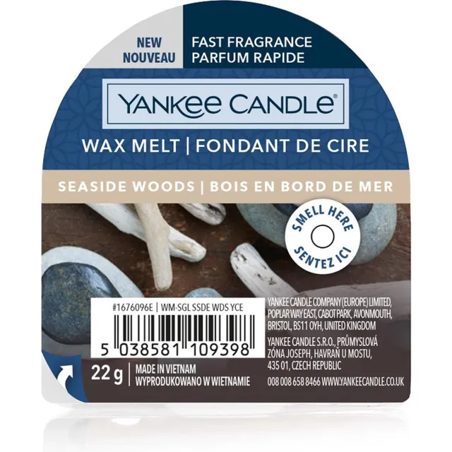 Yankee Candle Waxmelt Geurwas Seaside Woods 22g Natural