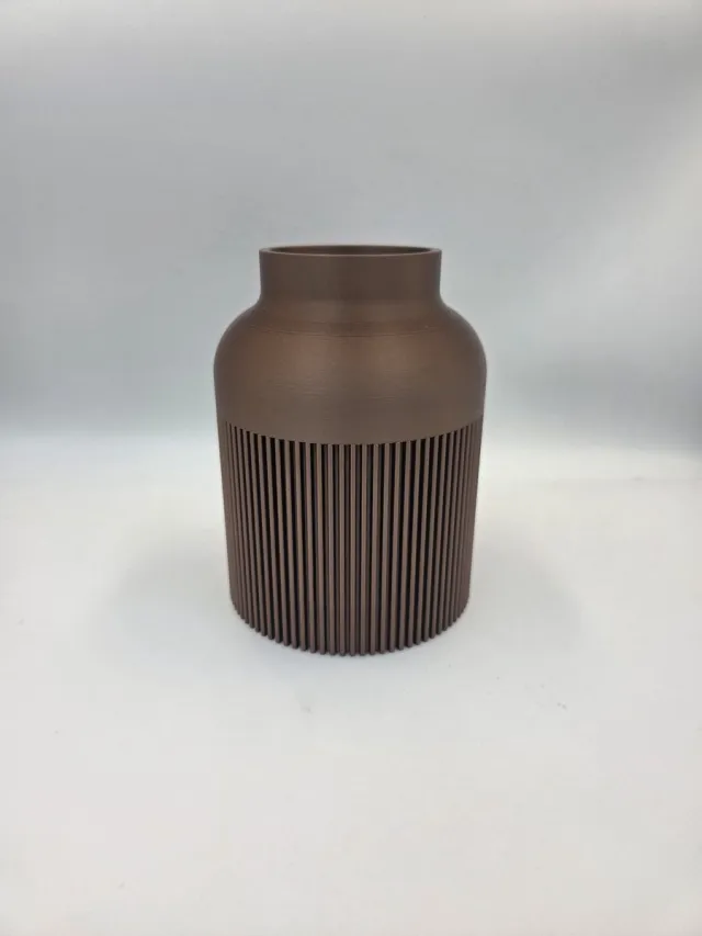 Care3D Vaas - 3D - 16cm - Metallic koperbruin 13800