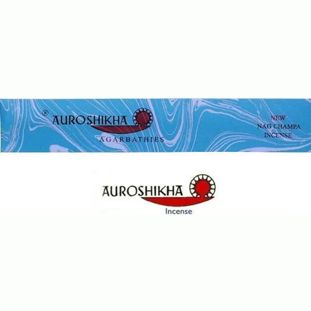 Auroshikha Wierookstokjes Auroshikha, Nag Champa, 30 sticks Blauw