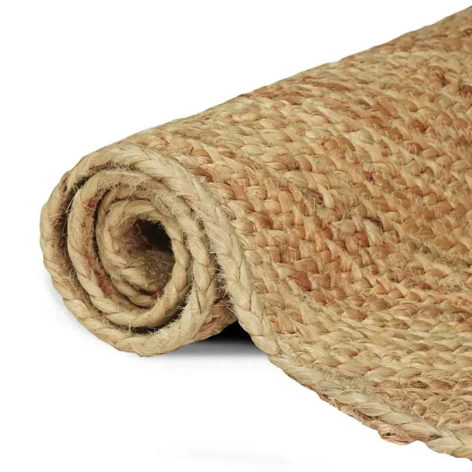 vidaXL Vloerkleden Naturel 200 x 290 cm Jute, foto 2