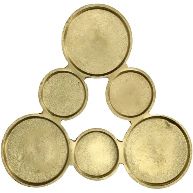 Kersten Kaarsenplateau Goud 31x31x2cm - Kersten