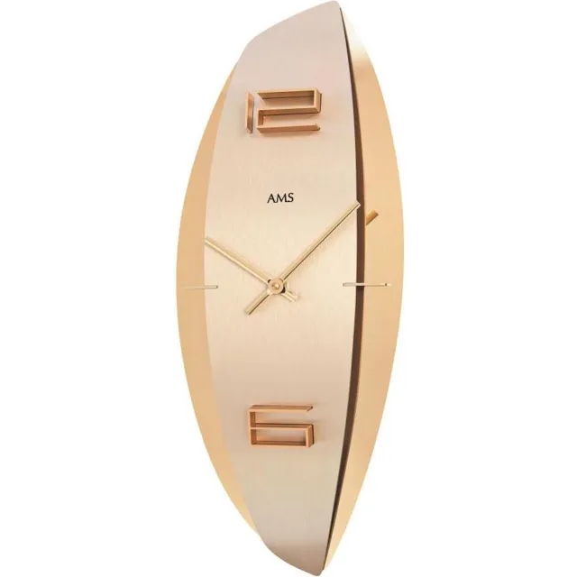 AMS Wandklok AMS - 9601 Goud